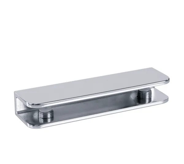 Glass shelf support angular