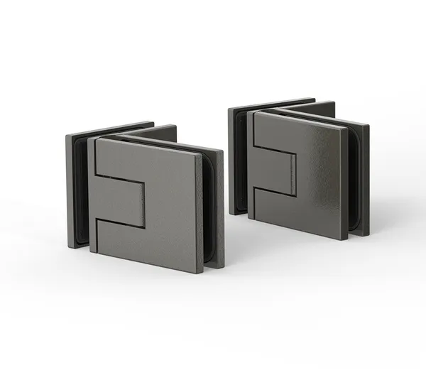 Duschtürband Juna®, Glas-Glas 90°