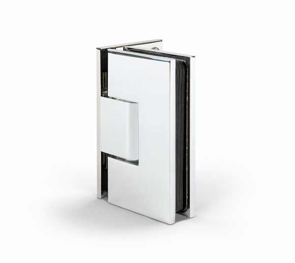 Bilbao Select shower door hinge, glass-wall 90°