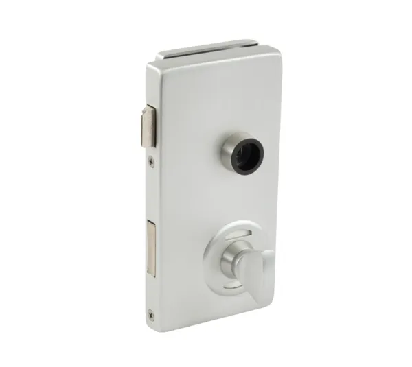 Alea glass door lock WC