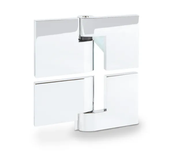 Plan Artist FM shower door hinge, glass-glass 180°