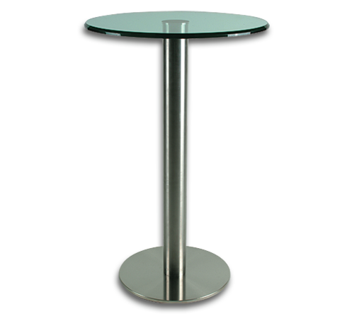 Table post ø 100 x 1100 mm stainless steel
