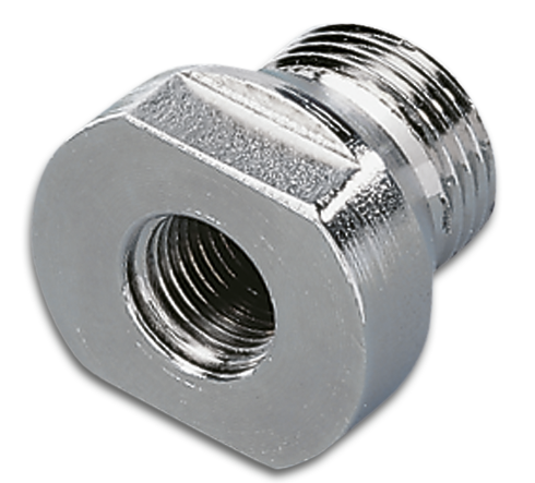 Adapter for diamond hollow drill bit R ¼" in receptacle ½"