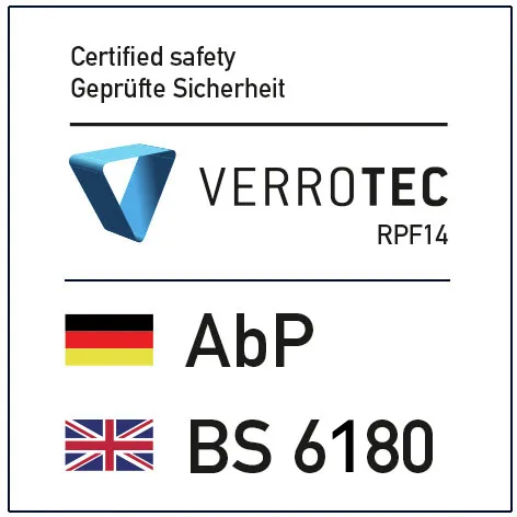 VetroMount® Abdeckprofil seitlich, für Seitenprofil U