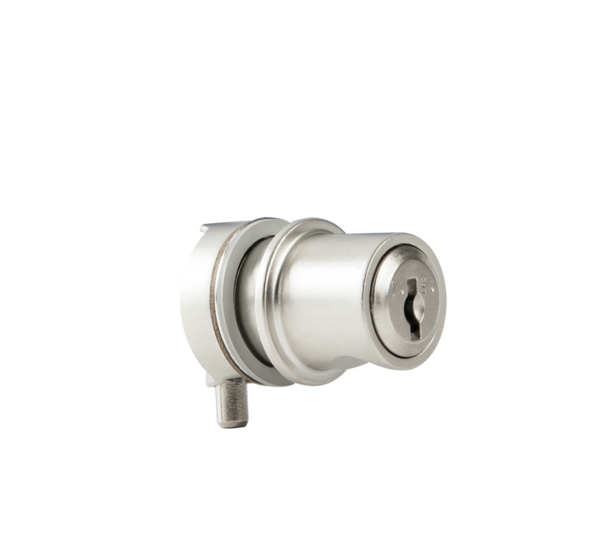 Cylinder knob / glass door lock