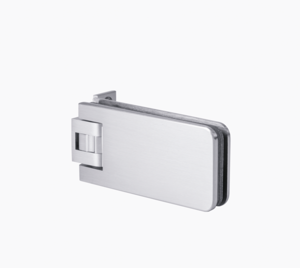 Granada shower door hinge, glass-wall 90° Granada shower door hinge, glass-wall 90°