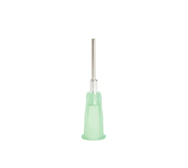 Application needle green