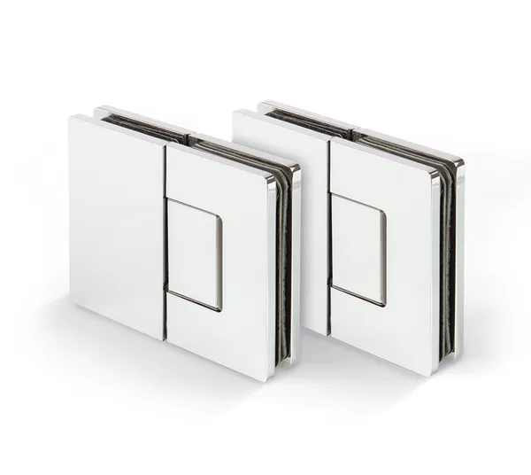 Douchedeurscharnier Santos HD, glas-glas 180° Douchedeurscharnier Santos HD, glas-glas 180°