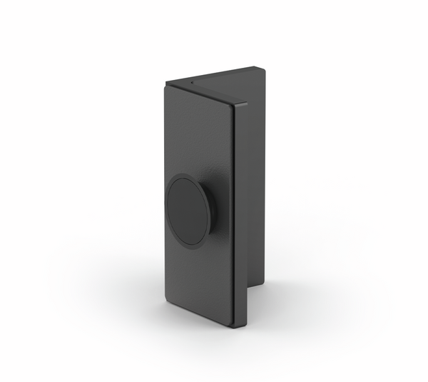 Angle connector Madrid FM, glass-wall 90°, outwards Angle connector Madrid FM, glass-wall 90°, outwards