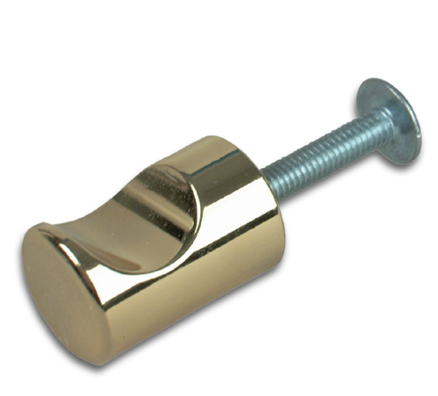 Glass doorknob ø 15 x 22 mm
