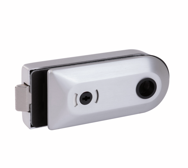 Studio glazen deurslot WC, rond
