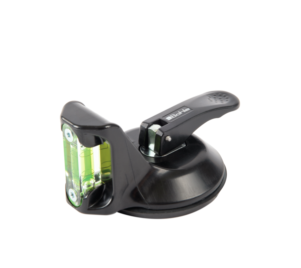 VetroLevel suction cup with integrated spirit level